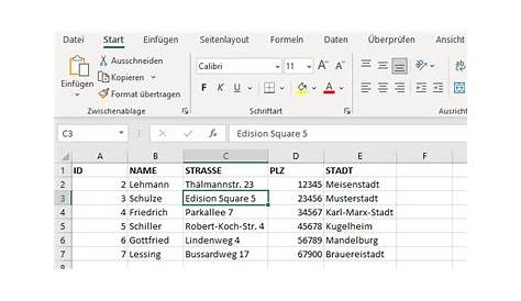 Formate für Zellen in Excel für Zahlen, Datum, Währung zuweisen