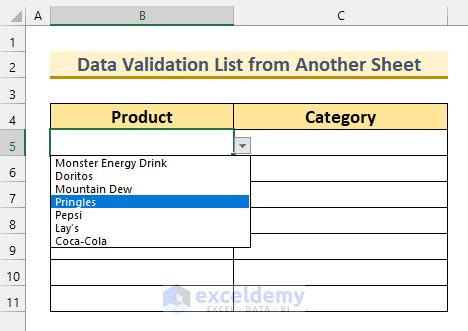 excel 2007 data validation list from another sheet not working