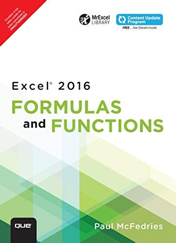[Free ebook]101 Most Popular Excel Formulas (101