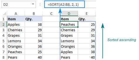 Excel Automatically Sort Rows By Value