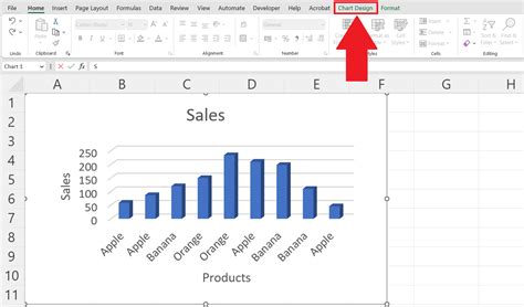 Excel Bar Chart Name Axis