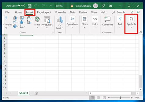 5 Excel Bullet Tips