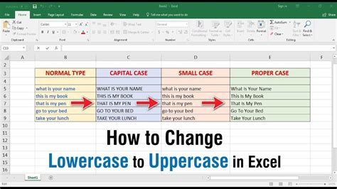 5 Excel Capital Letter Tips