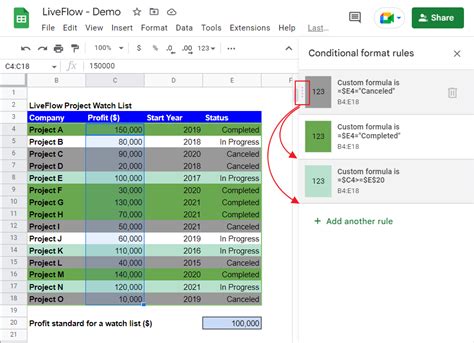 excel change cell color based on another cell value using conditional formatting