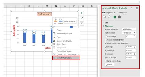 excel chart format code