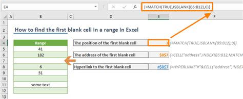 excel check if a range of cells are blank