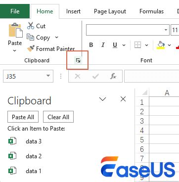 Excel Clipboard Not Opening
