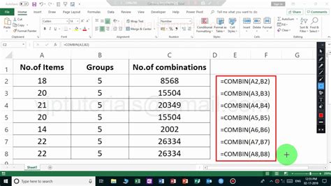 Excel Combination Filter