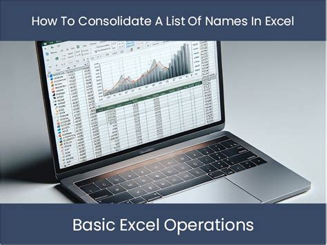 Excel Consolidate List Of Names