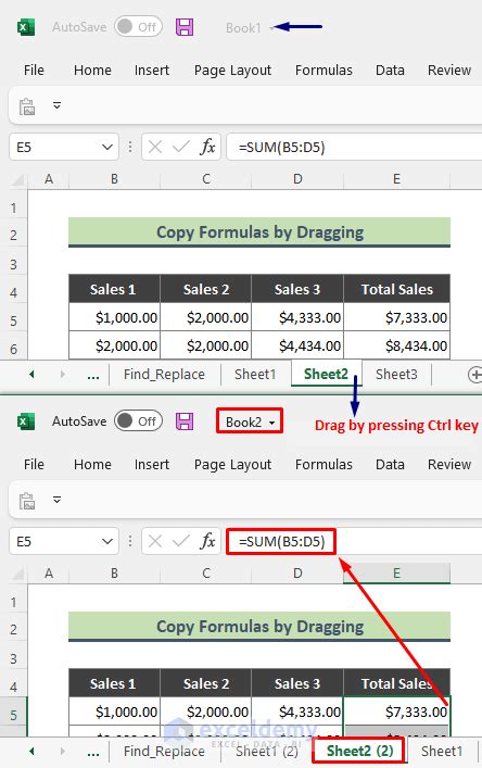 Excel Copy Formula From Workbook To Another