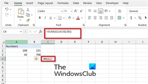 excel criteria not null