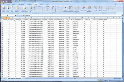 Excel CSV File Format Guide