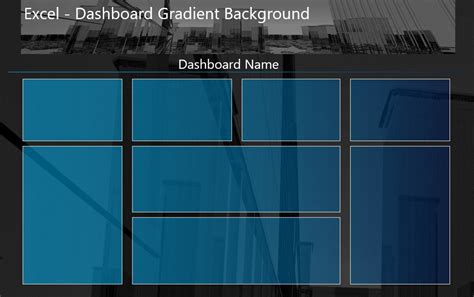 Excel Dashboard Background Template