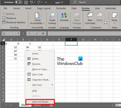 excel data menu greyed out