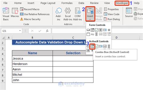 Excel Data Validation Autocomplete Without Vba