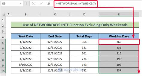 excel dates remove weekends