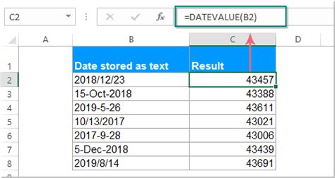 Excel DateValue Function Made Easy