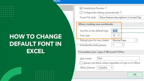 5 Excel Font Tips