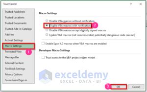 excel edit macros greyed out