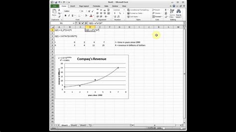 Excel Exponential Equation Guide