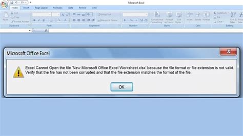excel file not opening no error message