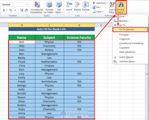 excel fill cell with value based on another cell
