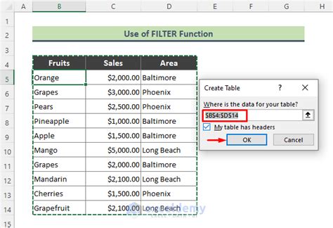 excel filter data validation list