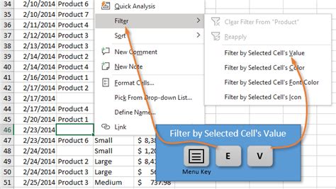 5 Excel Filtering Shortcuts