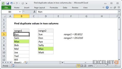 excel find duplicates based on two columns