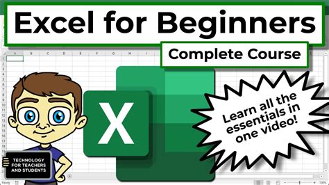 Excel for Beginners Course