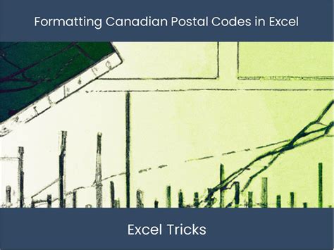excel format cell canadian postal code