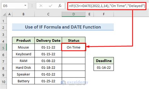 excel formula if is a date