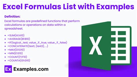 5 Essential Excel Formulas