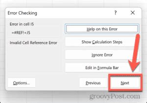 excel formula reference problem