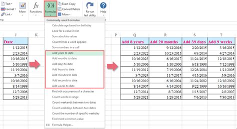 excel formula to count weeks in a year