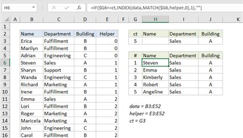 Excel Formulas Helper