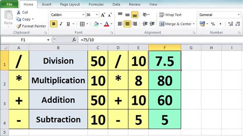 Excel Formulas Tutorial