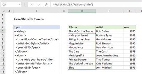 excel function parse string