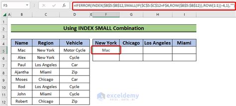 excel generate list based on cell value