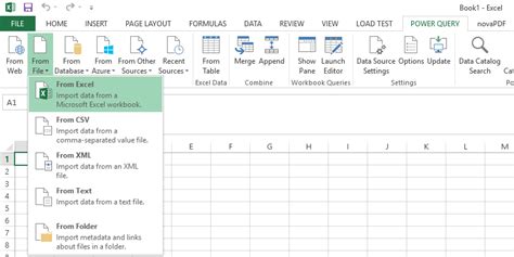 excel get data from list