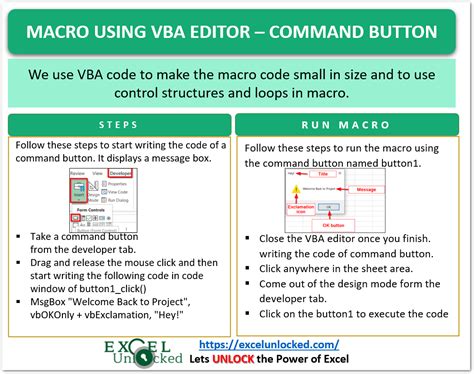 excel hide macro button
