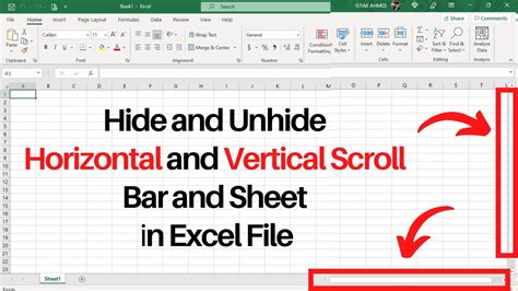 Excel Horizontal Scroll Bar Not Showing