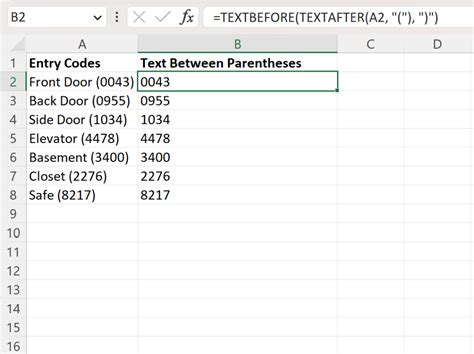 excel how to extract certain characters from cell