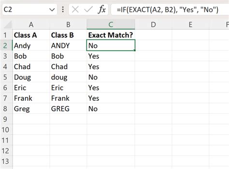 excel if function not exact match
