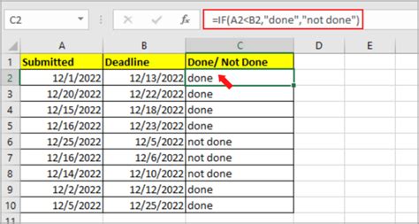 excel if not date