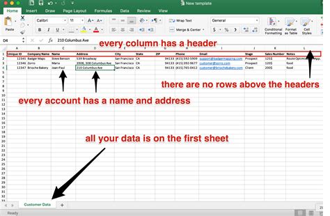 excel import csv settings