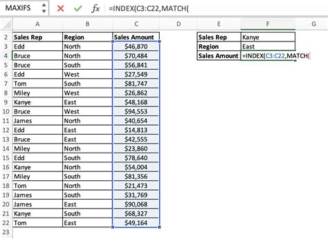 Excel Index Match Multiple Results Max