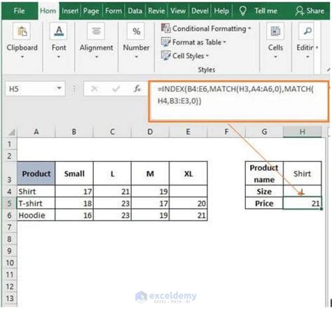 excel index match multiple results vertically