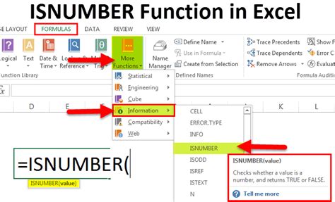 5 Excel ISNUMBER Tips