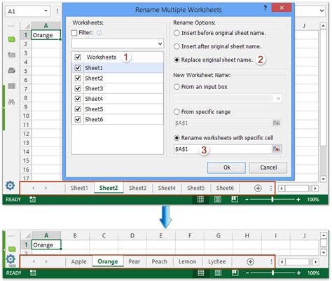 excel list based on cell value